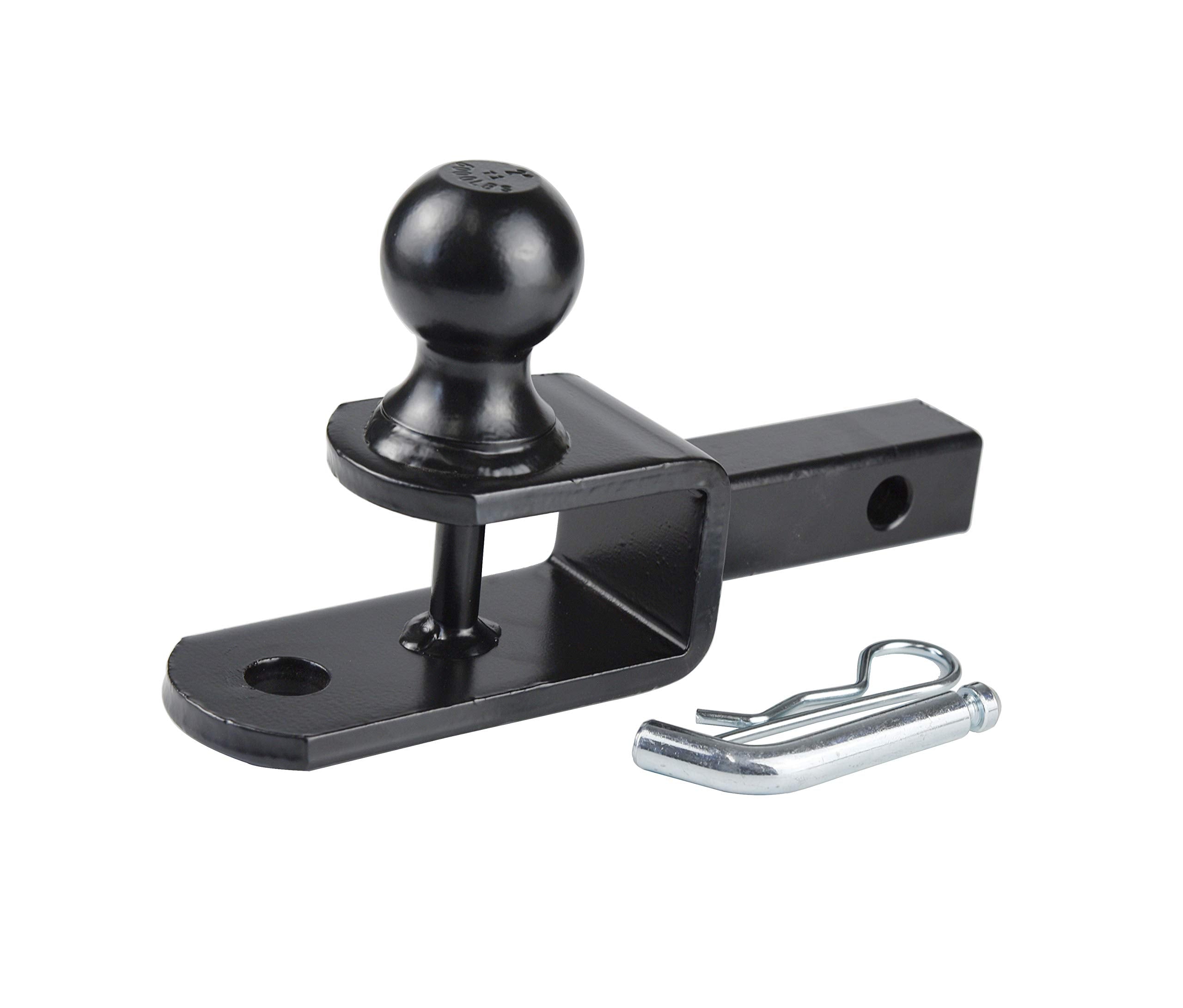 TOPTOW black powder coated finish resists corrosion outdoors