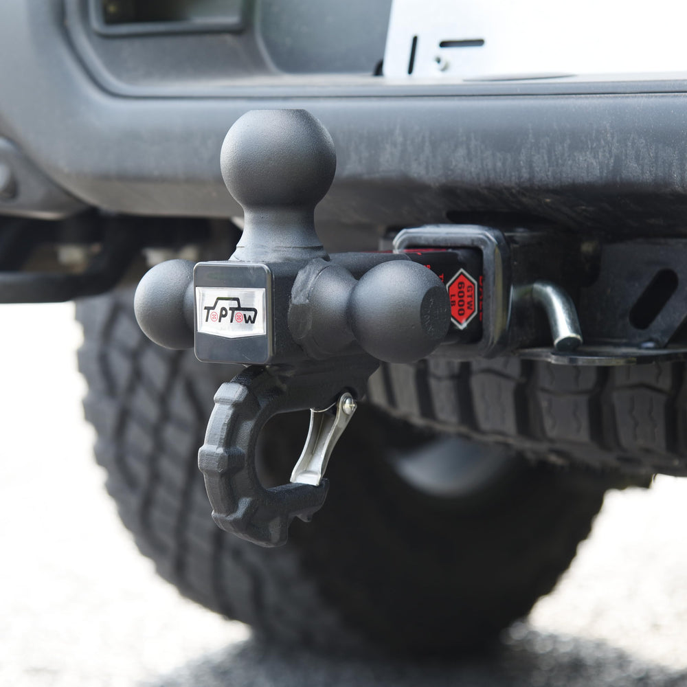 TOPTOW Beast Tow Hook adds extra tow capacity with secure mounting.