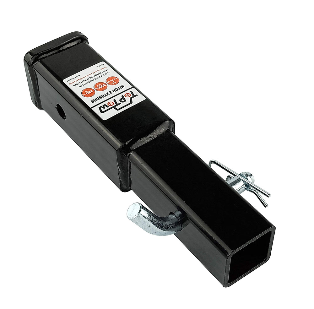 TOPTOW added clearance helps avoid bumper contact during loading.