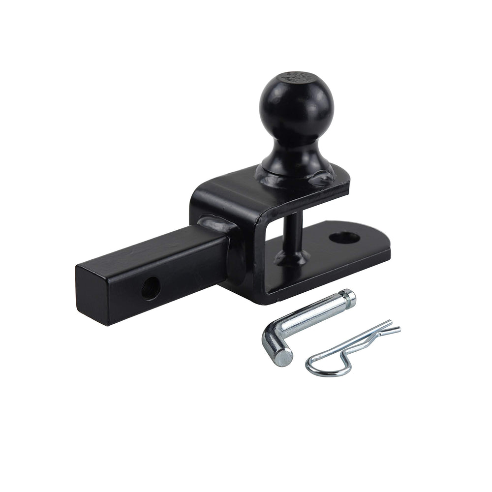 TOPTOW draw bar with 1/4-inch rise supports strap towing