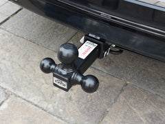 TOPTOW hollow shank design appears sturdy yet lightweight for towing rigs