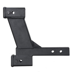 TOPTOW hitch extender demonstrates adjustable length for a precise fit.