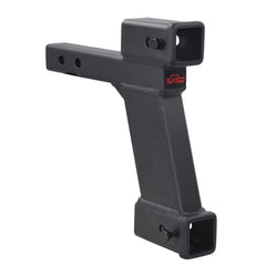 TOPTOW extender shows rise and drop adjustments for level towing.