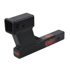 TOPTOW 2x2 receiver with anti-rattle bolt ensures secure towing.