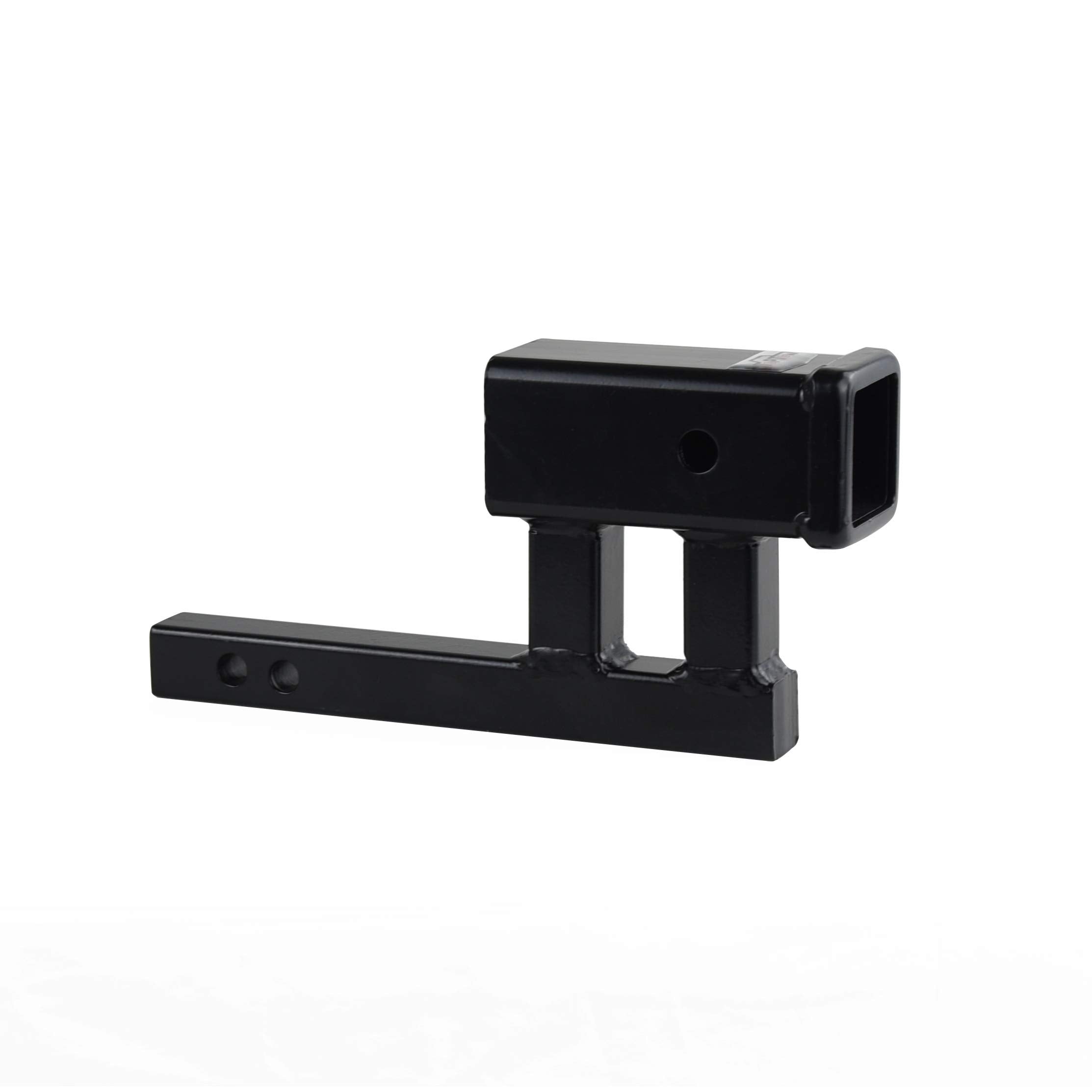 TOPTOW Extender features adjustable length with two pin holes to avoid bumper interference.