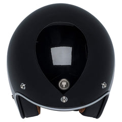 TORC T50 Route 66 open-face helmet inner detail, removable washable cheek pads for easy cleaning.