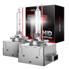 Torchbeam D1S D1R HID bulbs deliver 400% brightness for clearer distance visibility.