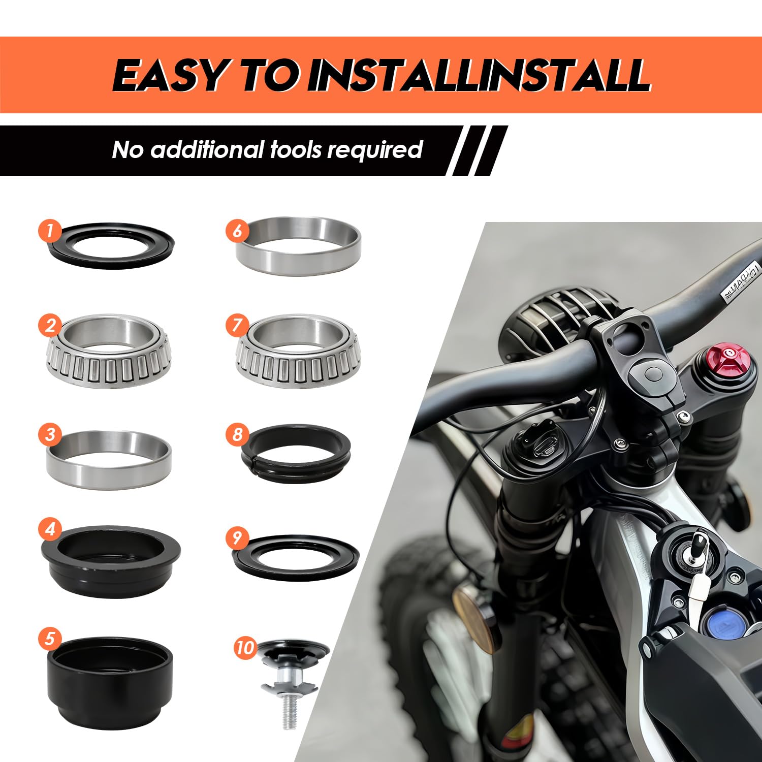 Tordale easy-install bearing kit supporting DIY upgrades