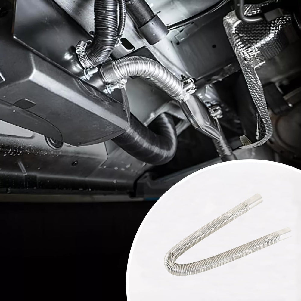 TORDXICS clamps kit with exhaust pipe for easy installation and secure fit