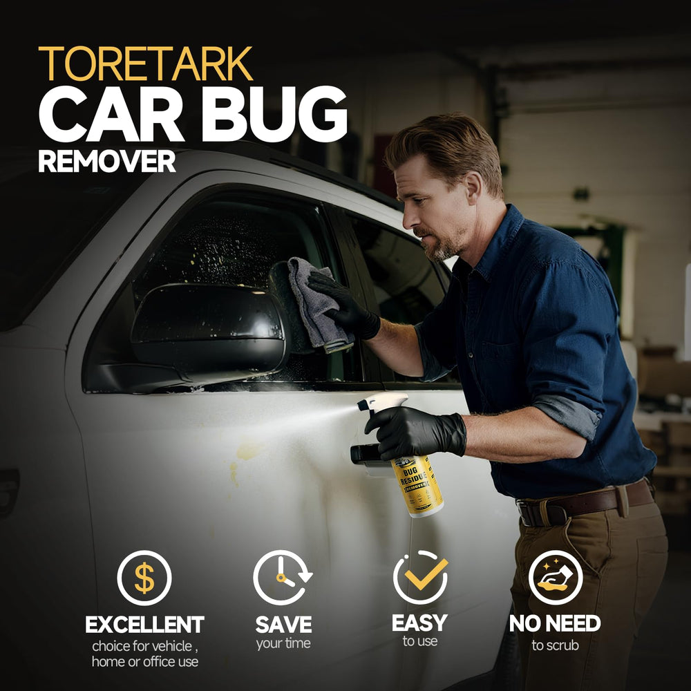 Toretark safe on clear coat, plastic, and rubber during exterior cleaning.