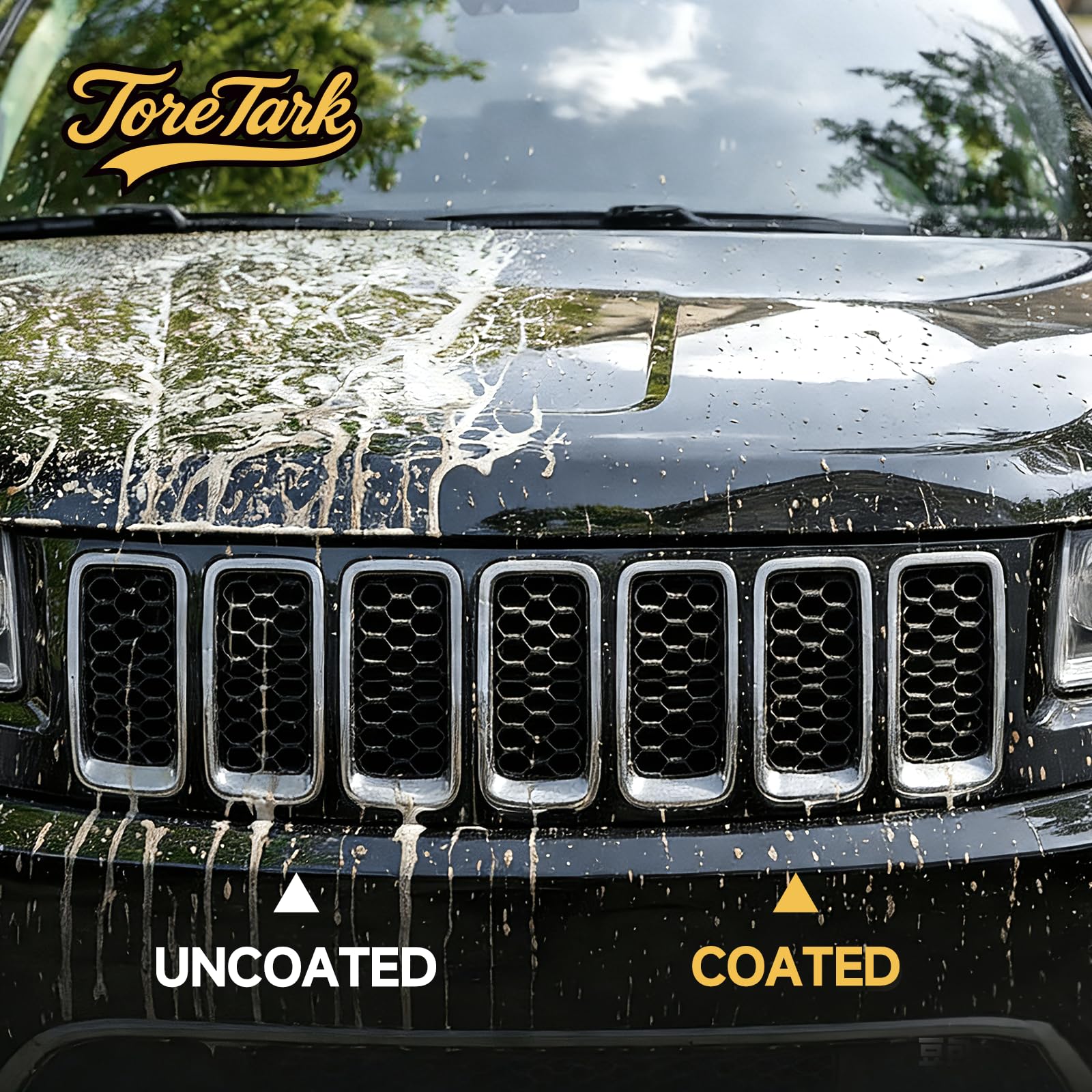 toretark real ceramic coating spray mist delivers even coverage and efficient protection.