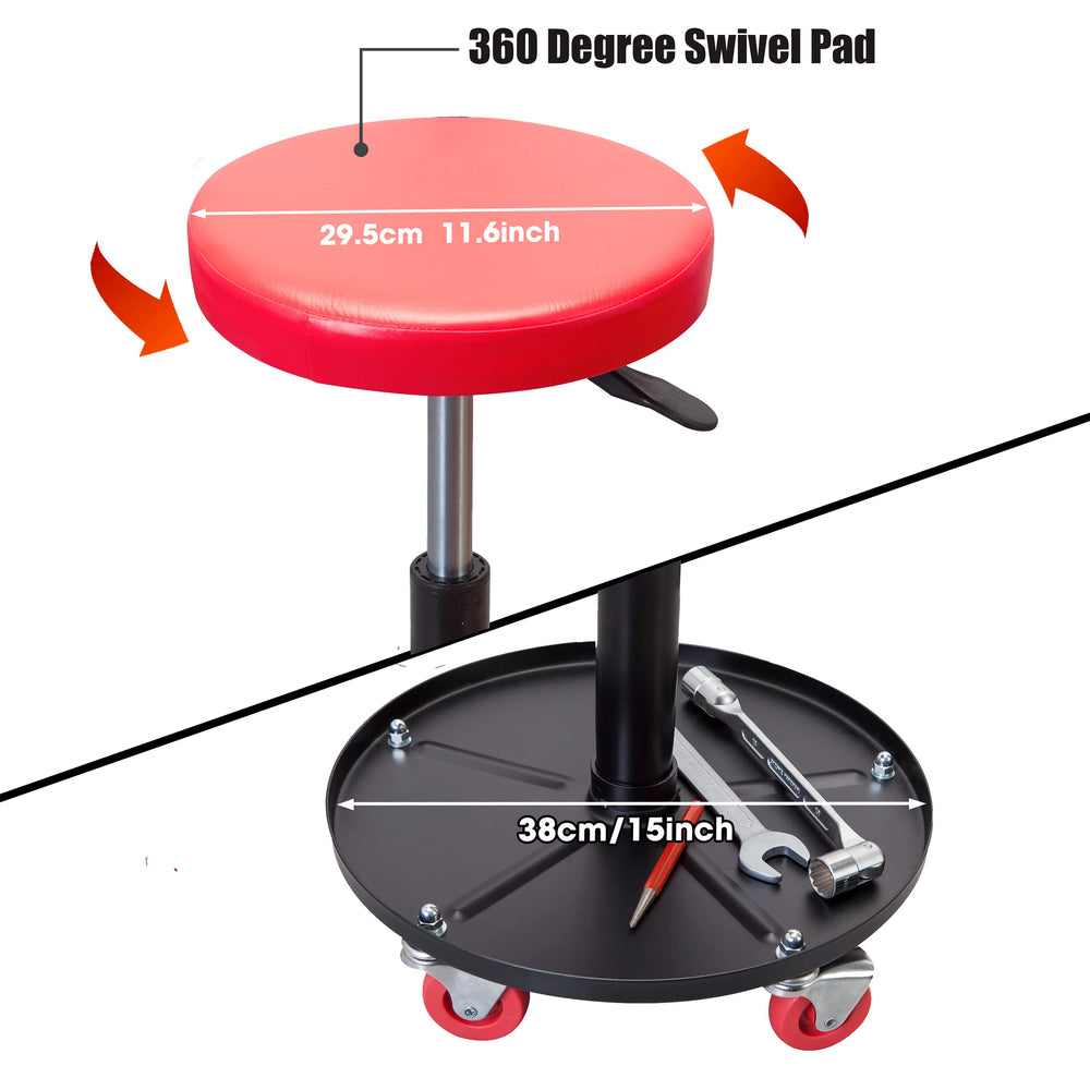 Torin ATRHL6201B 360-degree casters provide smooth mobility