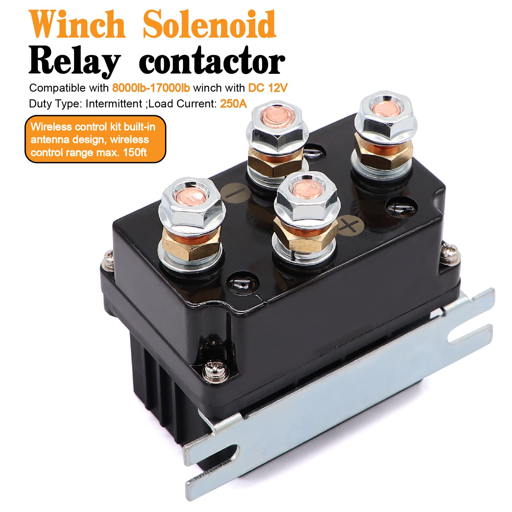 Torkettle copper contacts in a rugged solenoid for reliable power flow.