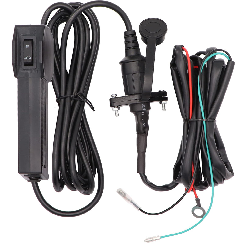 Torkettle remote wiring kit with socket enables easy installation.