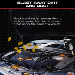 Tornador Z-014 hose connection setup for reliable continuous air flow during detailing