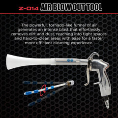 Tornador Z-014 nozzle tornado action demonstrates efficient debris displacement