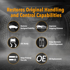 Torque TR85000 shock absorber for Ridewell suspensions reduces bounce for smoother highways