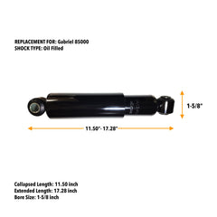 Torque TR85000 shock absorber for Vantraax improves highway stability and control