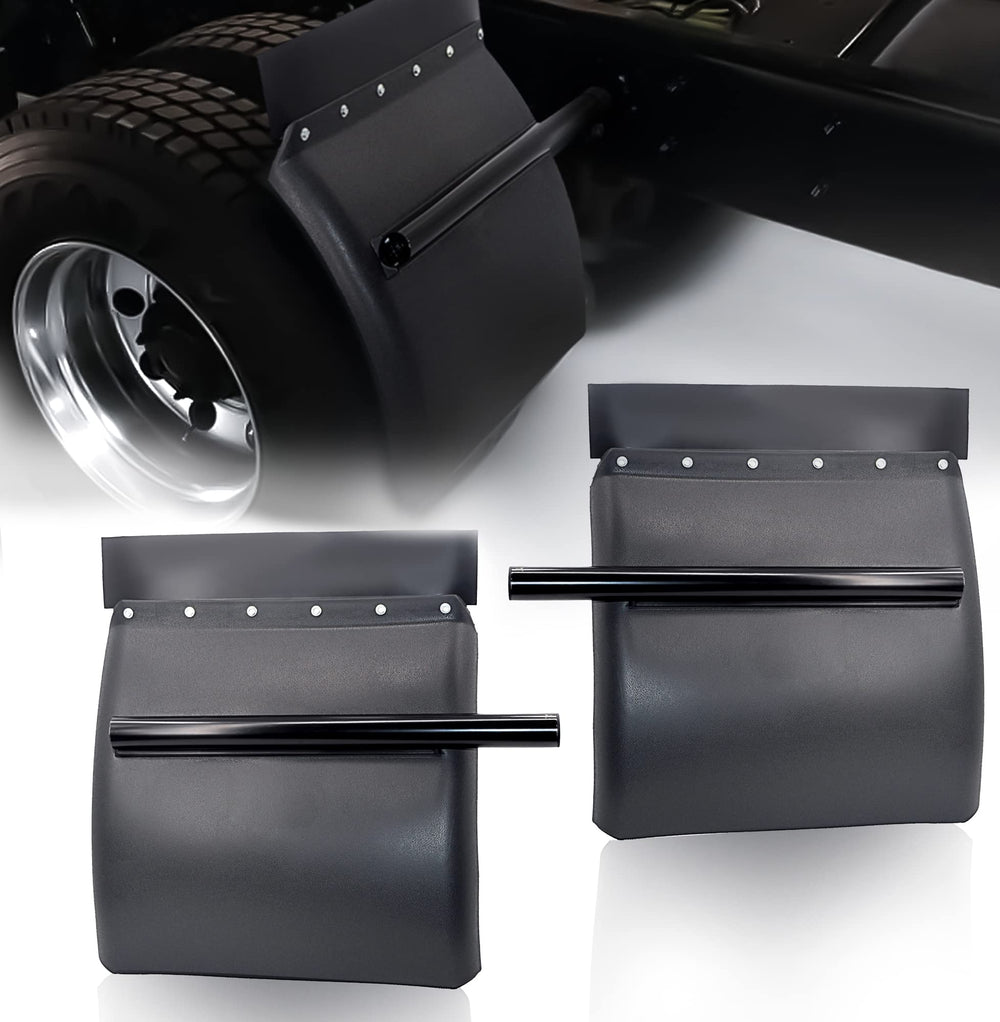Torque quarter fender 24x24 right-side view showing protective low-profile design for debris control