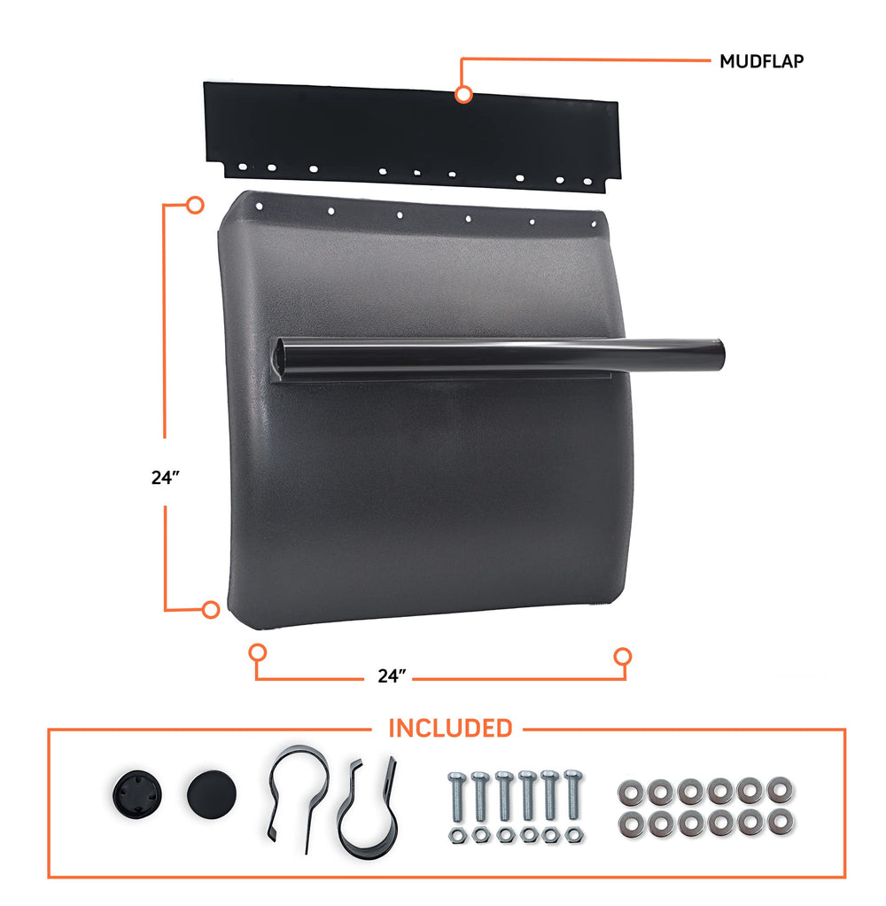 Torque quarter fender bracket tube assembly detail for secure installation