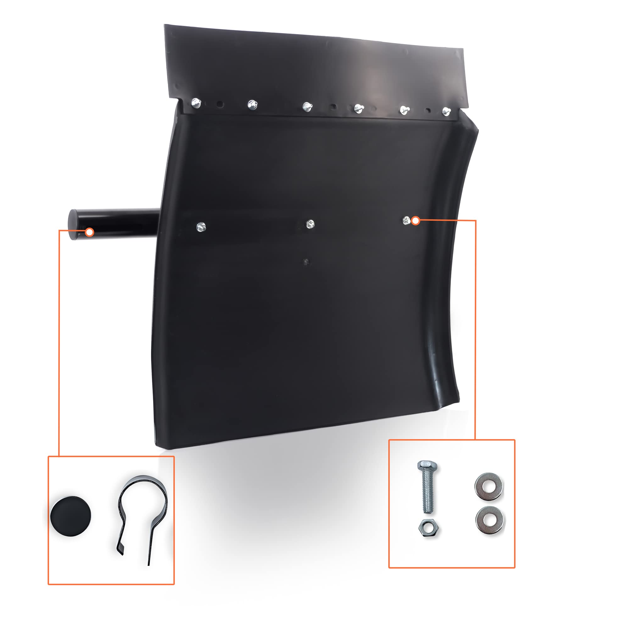 Torque quarter fender mounting hardware included for easy truck setup