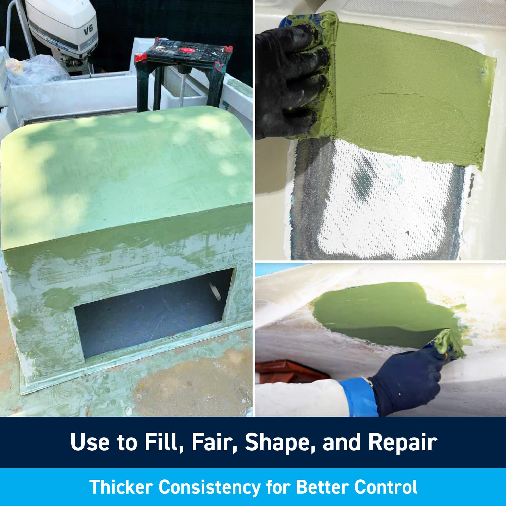 TotalBoat TotalFair cures fast and sands easily for painting