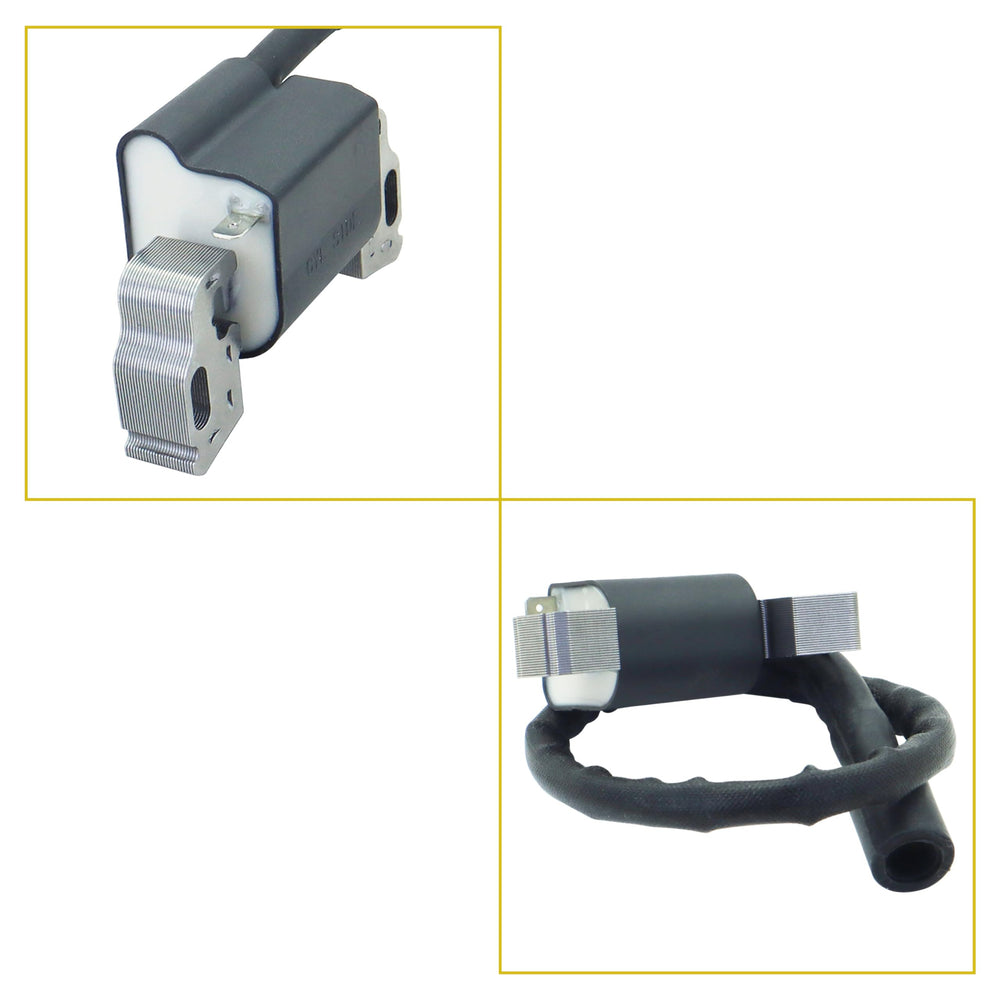 TOTEDELL ignition coil armature close-up highlights rugged construction for lasting mower performance.