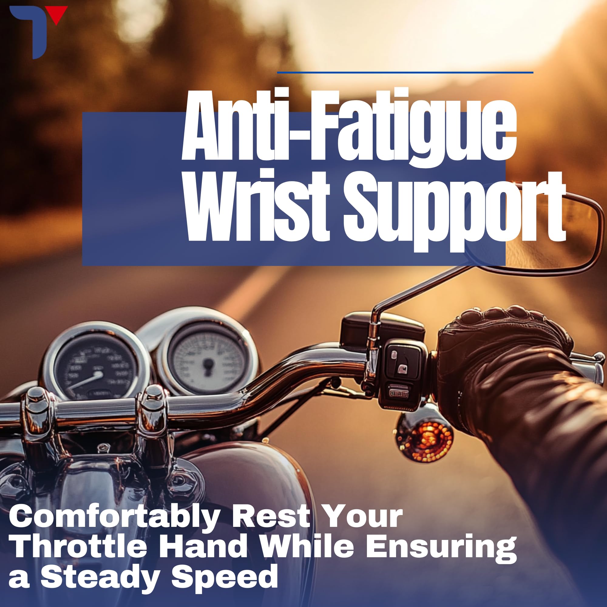 TOTSS throttle control in use on grip aids steady speed management.