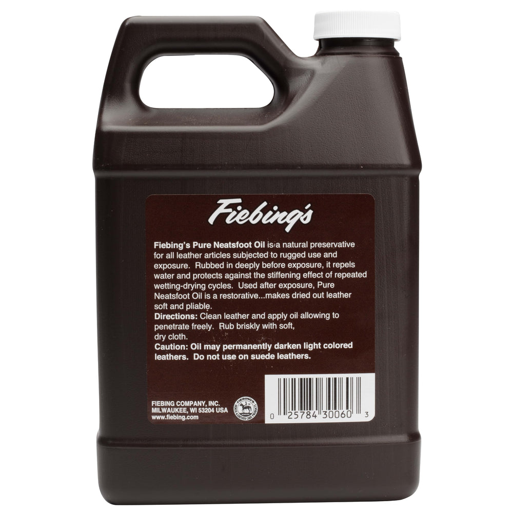 Belt and purse leather being conditioned with Tough 1 Neatsfoot Oil for suppleness.