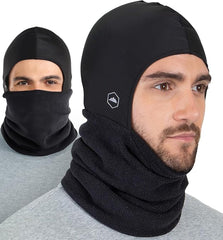 Tough Headwear balaclava close-up showing warm fleece texture for cold-weather comfort.