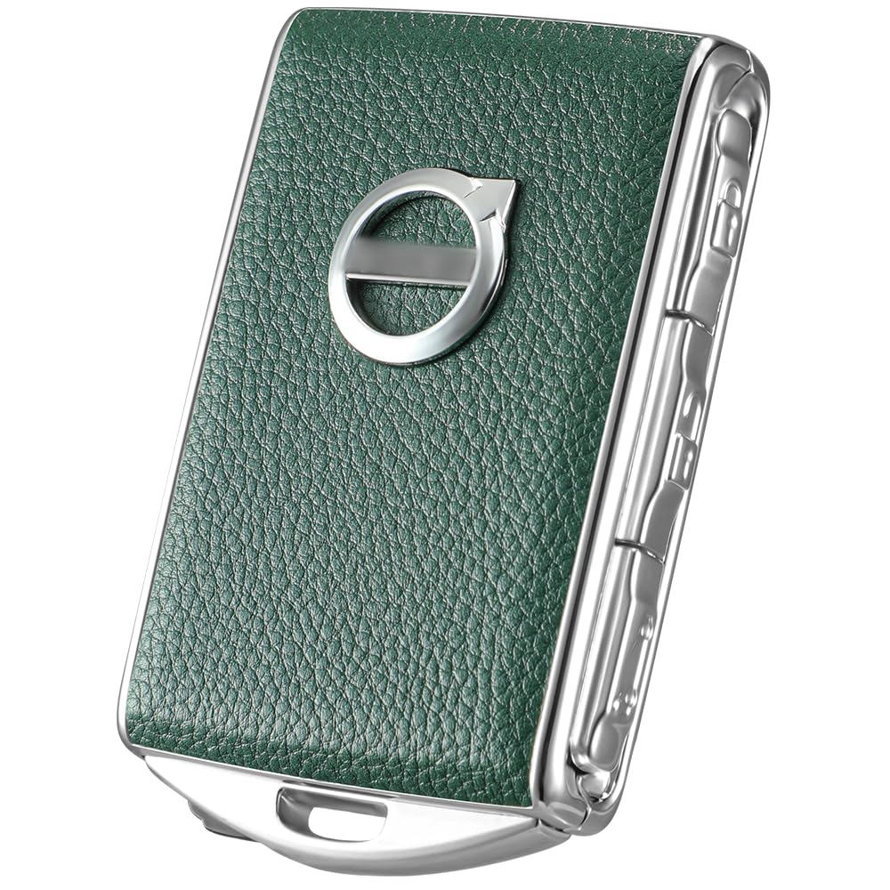 TOUPHY key fob cover zinc edge protects and elevates Volvo XC90 keys.