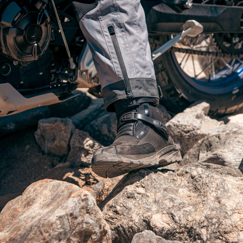 Tourmaster Trailblazer waterproof membrane supports all-weather reliability.