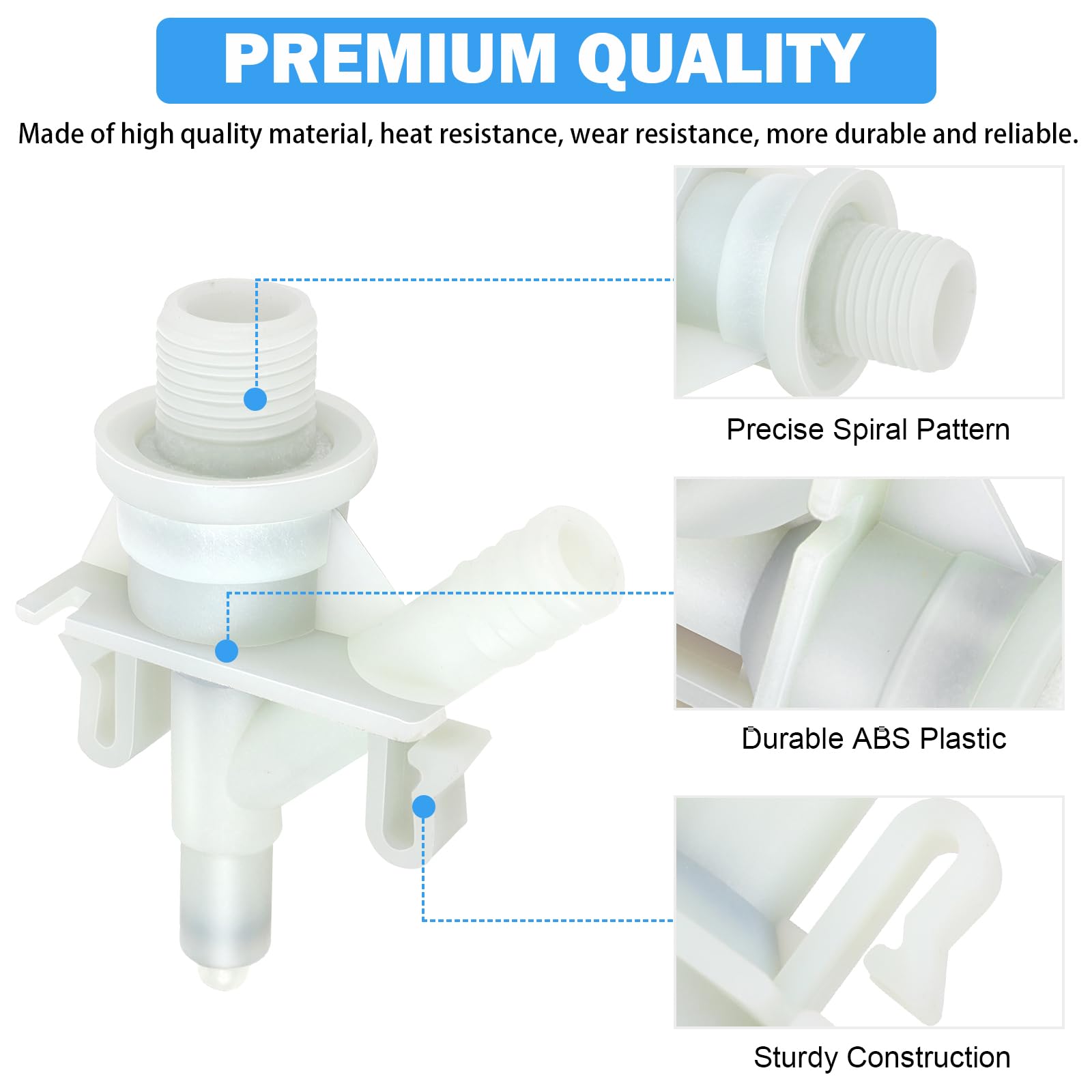 TOVEN-RV flush ball seal ensures consistent flush performance