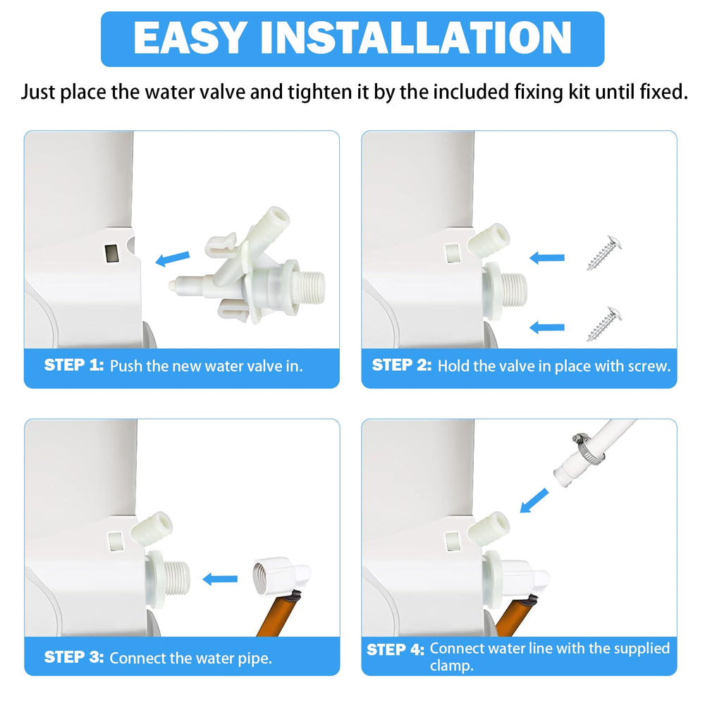 TOVEN-RV installation hardware included simplifies repair