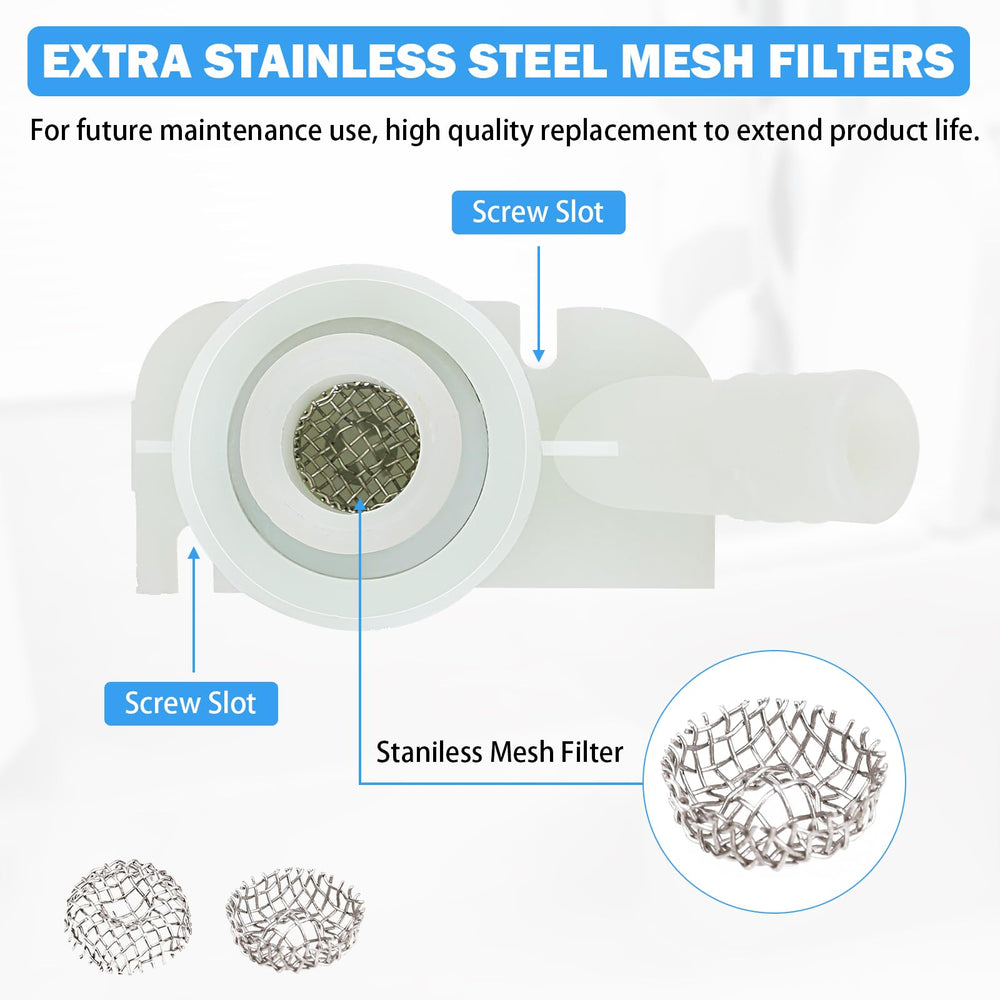 TOVEN-RV precision threaded outlets improve leak prevention and steady water flow