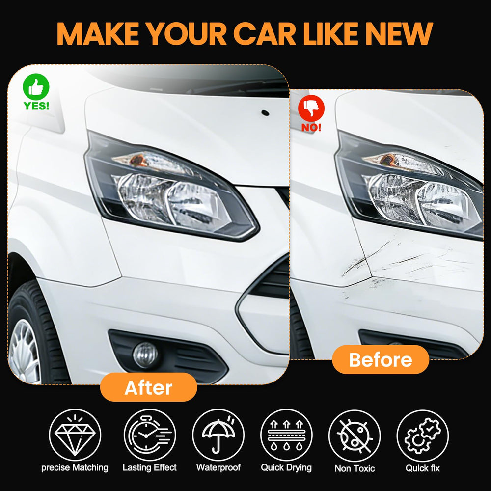 Toviiea built-in brush for smooth coverage on larger dings.
