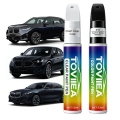 Toviiea carbon black metallic 416 paint bottle for precise BMW color matching.