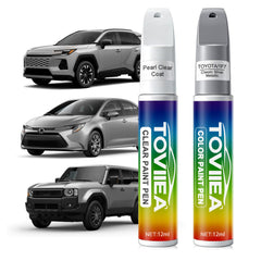 Toviiea classic silver paint bottle for color-matched touch-ups.