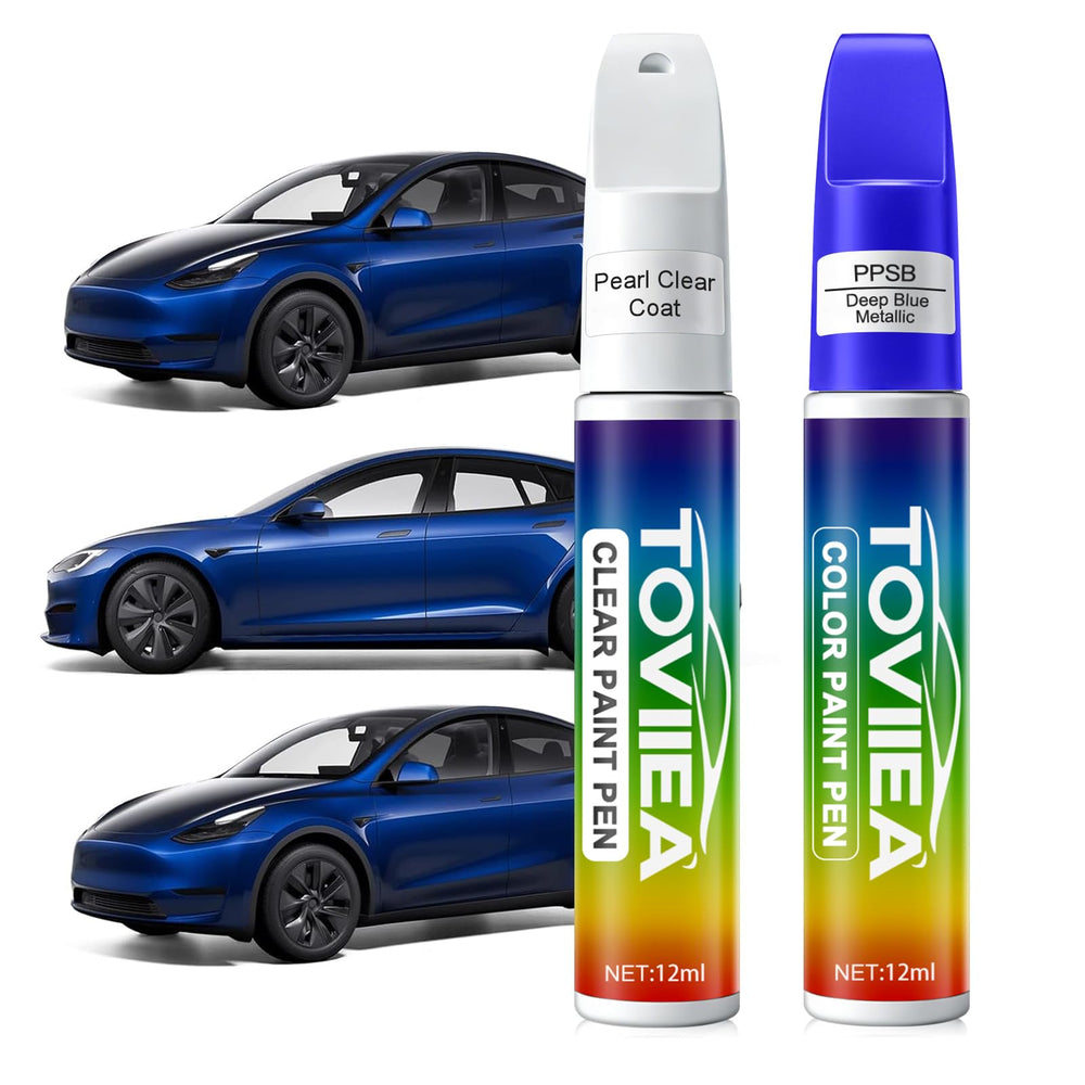 Toviiea Deep Blue Metallic paint bottle for precise color matching