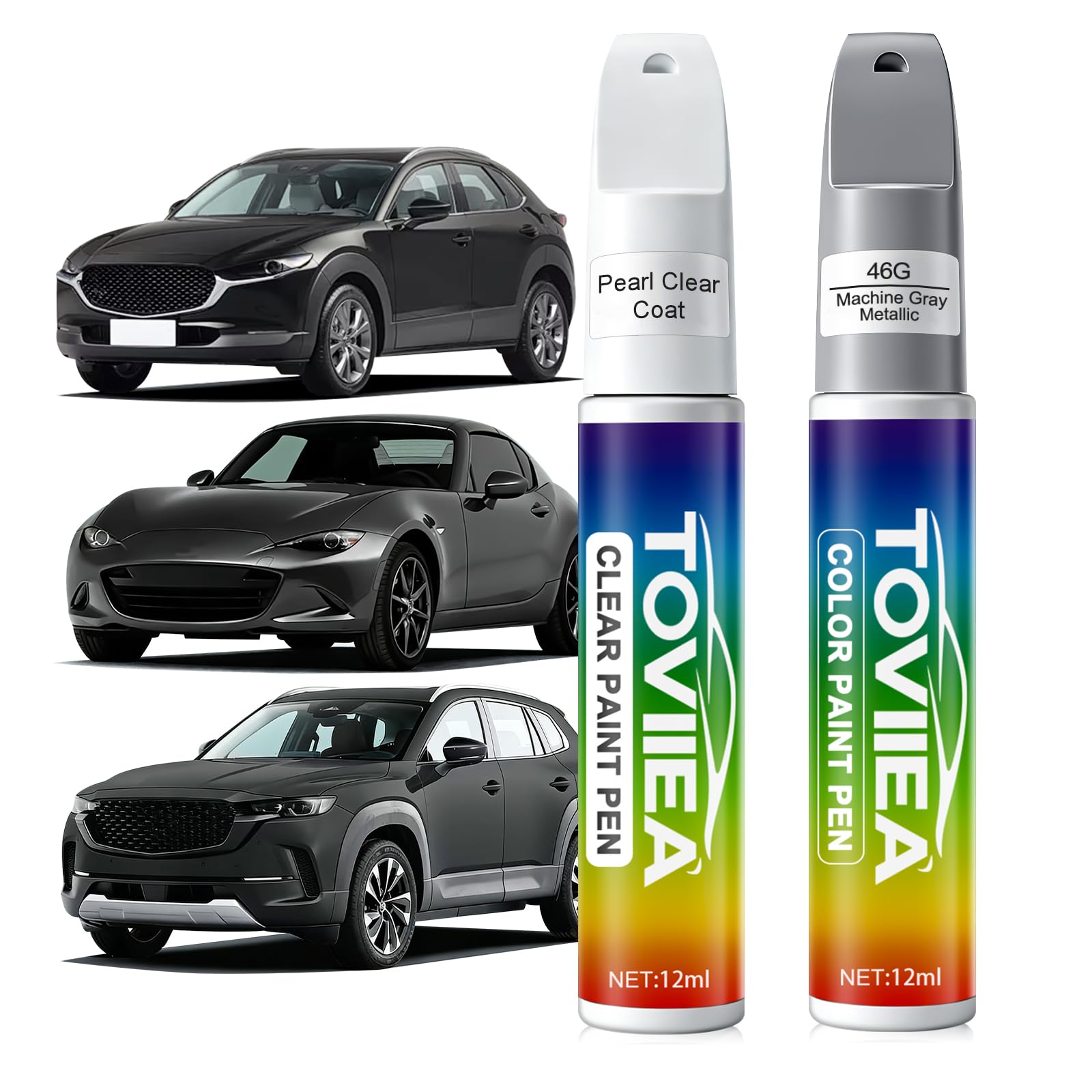 Toviiea Machine Gray Metallic 46G kit box for convenient scratch repair