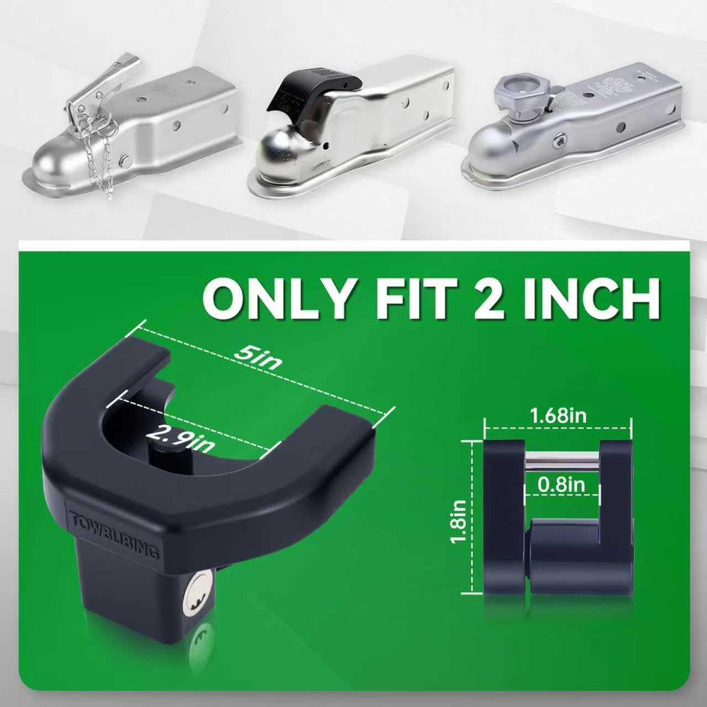 TOWBUBING coupler fit alignment enables quick, confident installation.