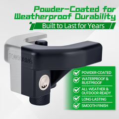 TOWBUBING powder-coated finish resists rust and weather for dependable performance.