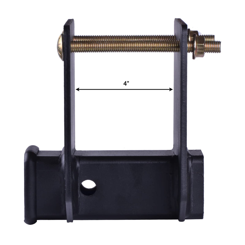 TowEver 83803 level towing point with trailer attached