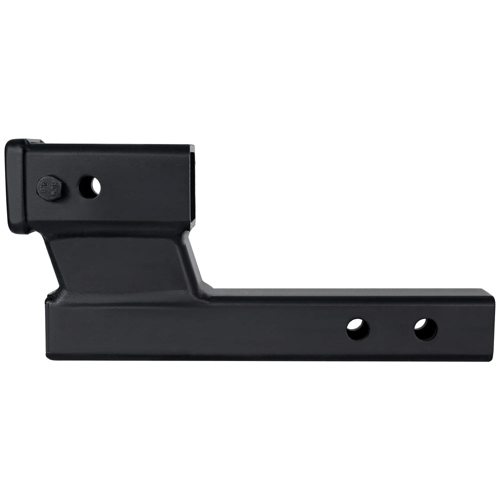 Towever 84128 4-25-riser illustrates hitch height adjustment for level towing.