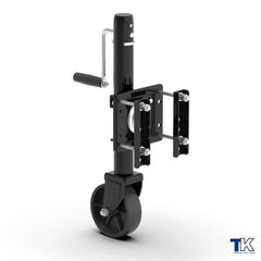 TOWKING 10-inch lift range extends to match varied trailer heights.