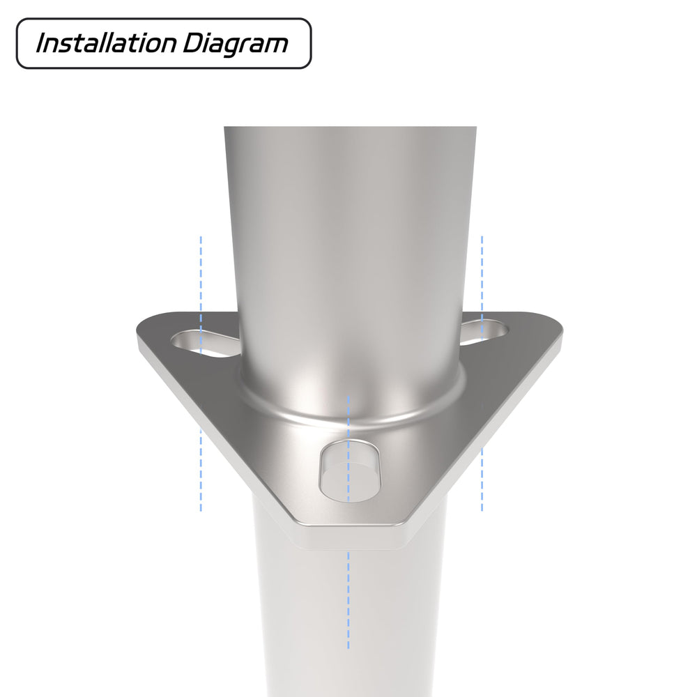 TowKing A-frame jack with corrosion-resistant finish protects against elements.
