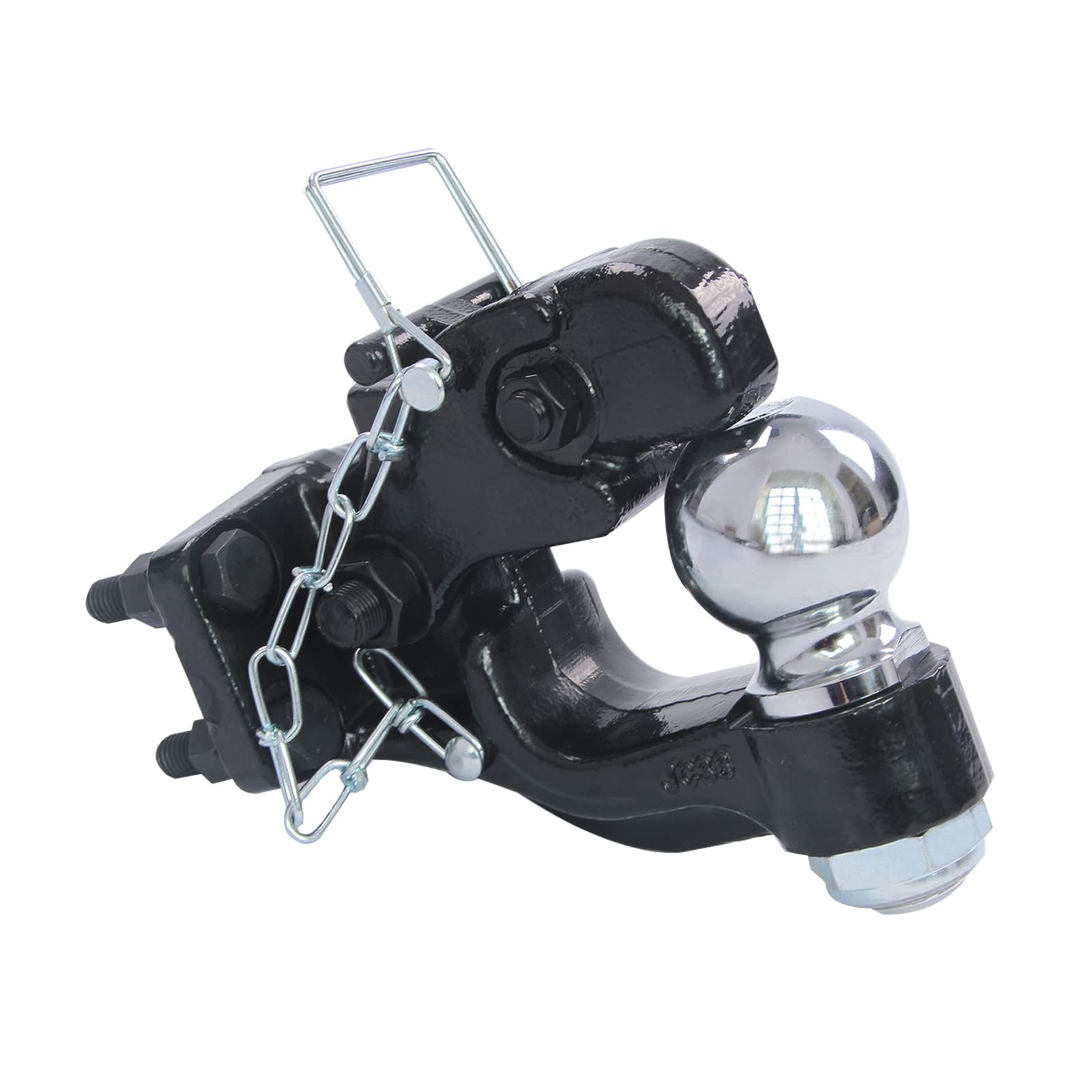 TOWKING anti-rust black powder coat resists wear on exposed transport conditions.