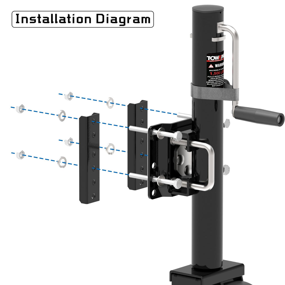 Towking corrosion-resistant steel with coating resists rust in outdoor use.