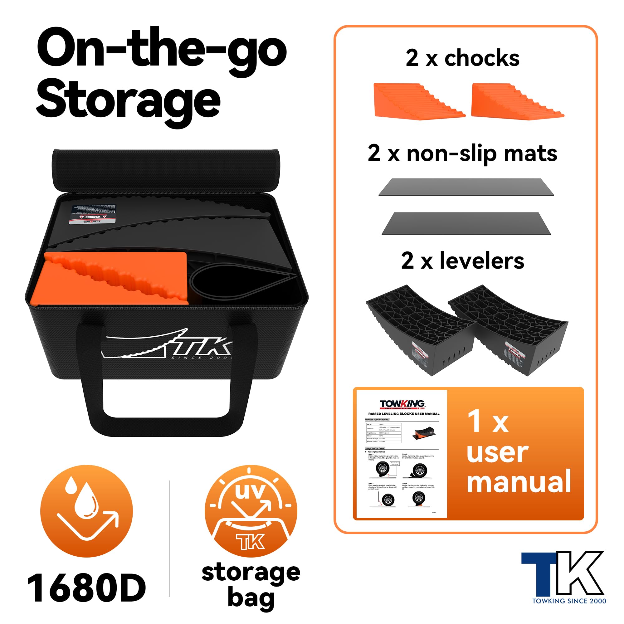 TowKing 1-year warranty offers dependable post-purchase support.