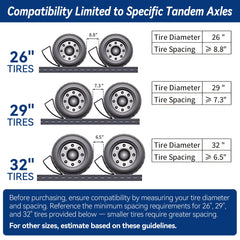 Towking raised tire change ramp enabling tire work without a jack for safer setups.